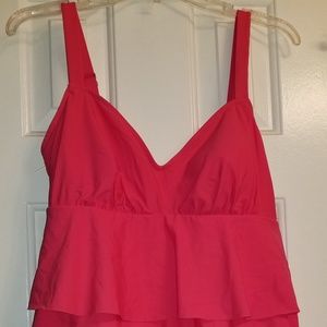 Swim Solutions bathing suit tiered size 12